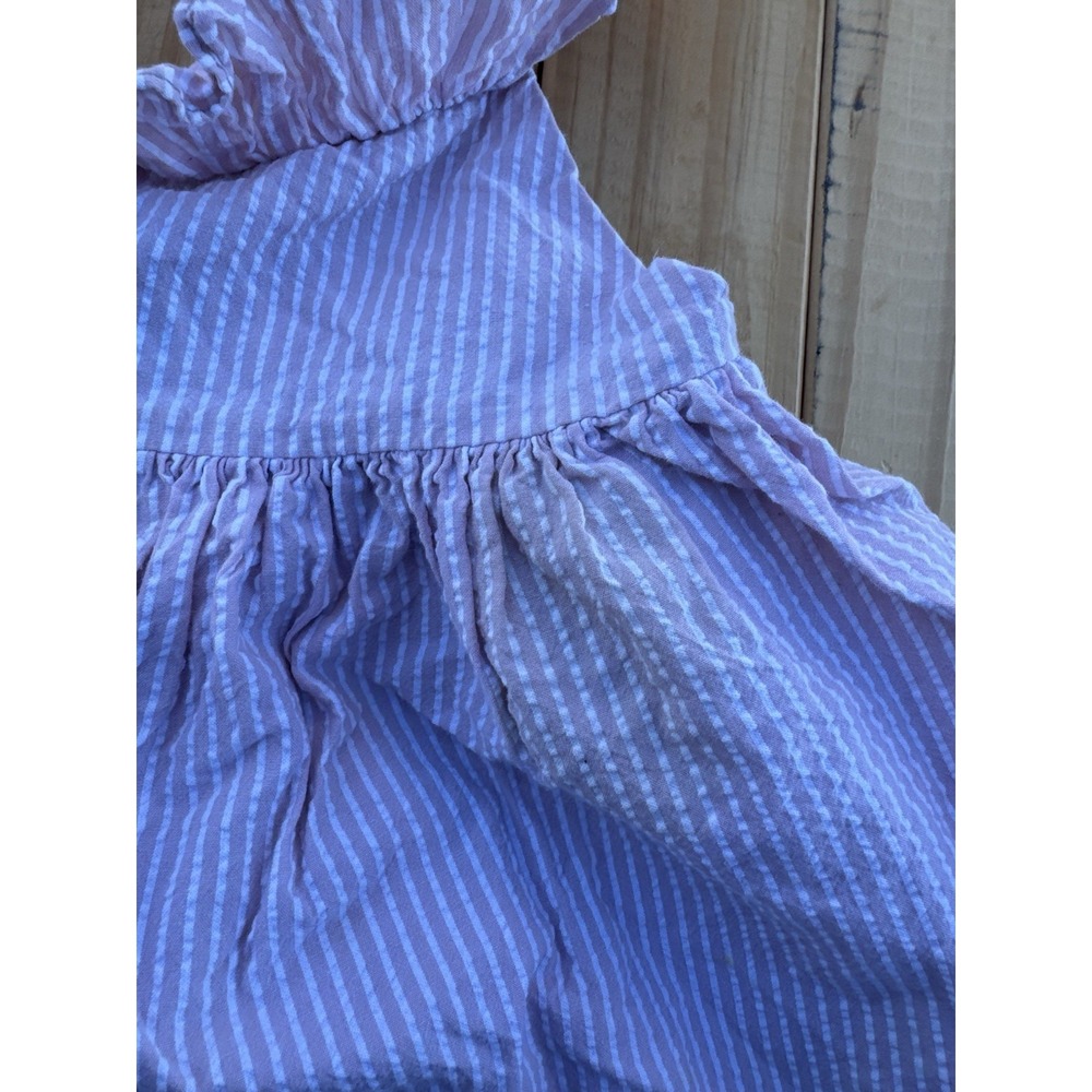 Catherine Malandrino Toddler Girl Striped Sundress 3t Embroidered Flowers - Picture 5 of 13